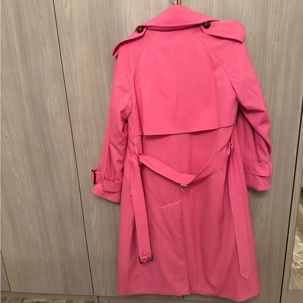 Burberry Pink Trench Coat - Picture 6 of 6